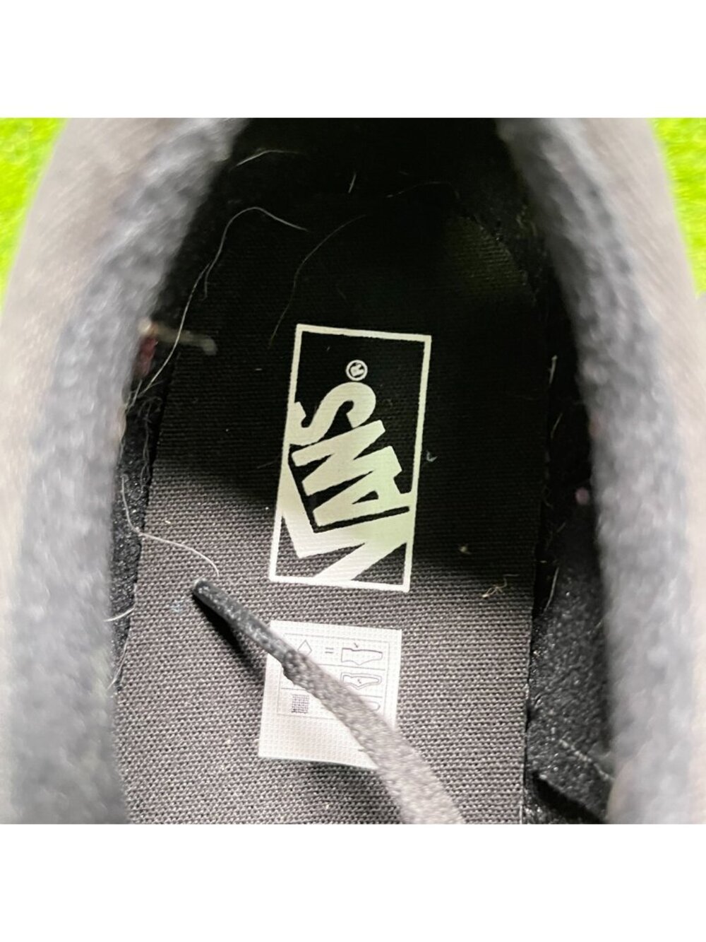 Vans Doheny Boys Size 6Y Triple Black Athletic Walking Skateboard Shoes Sneakers - Picture 8 of 10